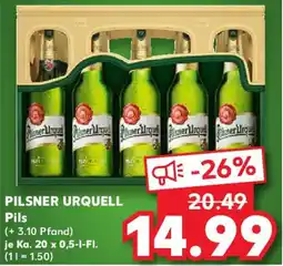 Kaufland PILSNER URQUELL Pils Angebot
