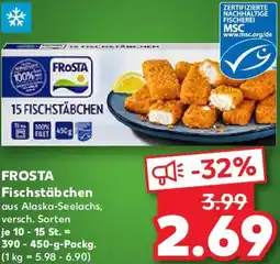 Kaufland FROSTA Fischstäbchen Angebot