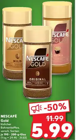 Kaufland NESCAFÉ Gold Angebot