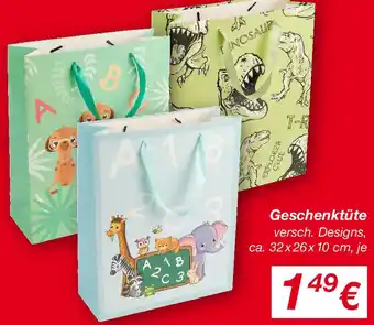 Geschenktüte Angebot bei KiK