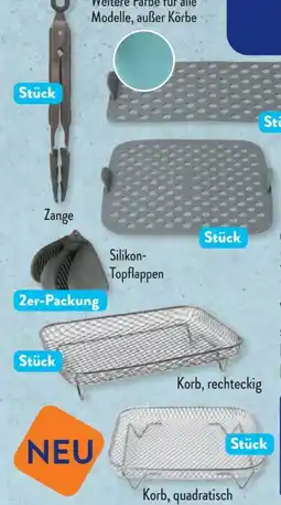 Aldi Süd Crofton Heißluftfritteuse Zubehör Angebot