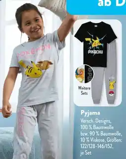 Aldi Süd Kinder Pyjama Angebot