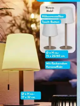 Aldi Süd Casalux LED-Outdoor-Tischlampe Angebot