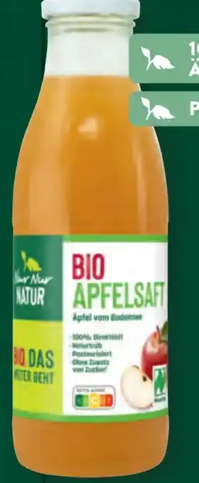 Aldi Süd Nur Natur Bio-Apfelsaft Angebot