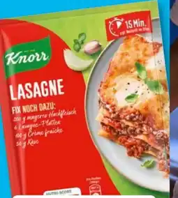 Aldi Süd Knorr Fix Lasagne Angebot