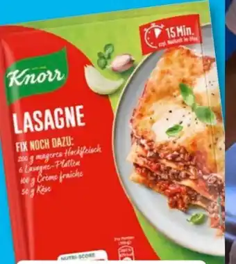 Aldi Süd Knorr Fix Lasagne Angebot