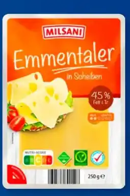 Aldi Süd Milsani Emmentaler Angebot