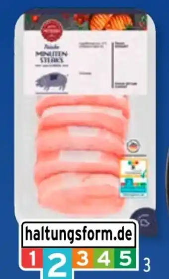 Aldi Süd Meine Metzgerei Schweine-Minutensteaks Angebot