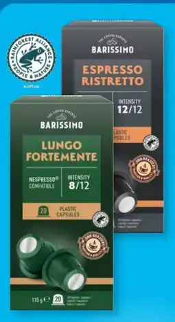 Aldi Süd Barissimo Kaffeekapseln Lungo Fortimente Angebot