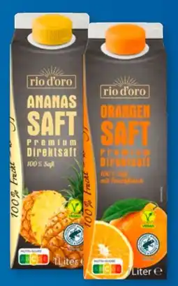 Aldi Süd rio d'oro Direktsaft Premium vegan Angebot