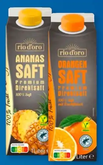 Aldi Süd rio d'oro Direktsaft Premium vegan Angebot