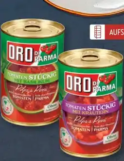 Aldi Süd Hengstenberg Oro di Parma Tomaten Stückig Angebot