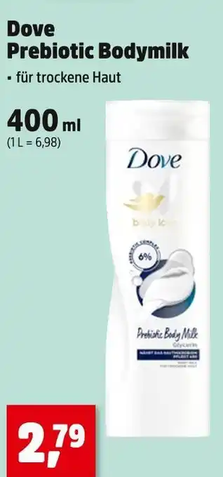Thomas Philipps Dove prebiotic bodymilk Angebot
