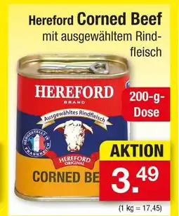Zimmermann Hereford corned beef Angebot