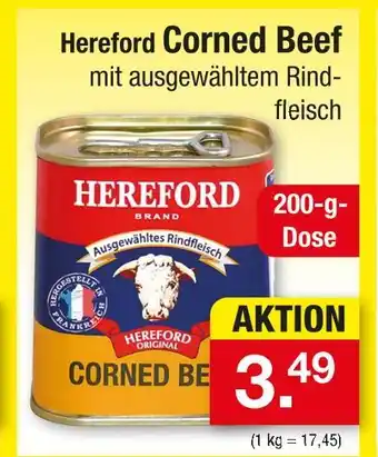 Zimmermann Hereford corned beef Angebot