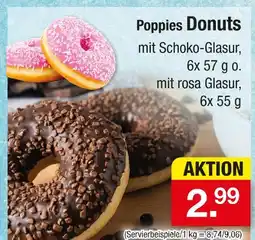 Zimmermann Poppies donuts mit schoko-glasur Angebot