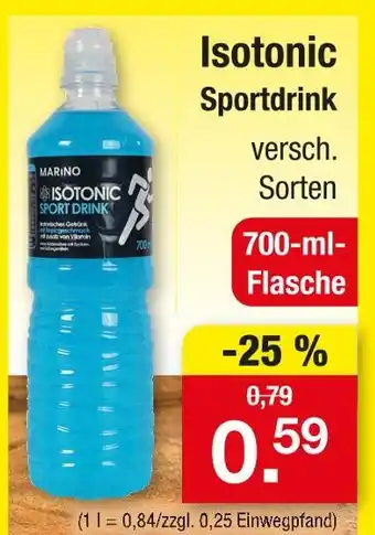 Zimmermann Marino isotonic sportdrink Angebot