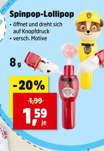 Thomas Philipps Spinpop-lollipop Angebot