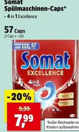Thomas Philipps Somat spülmaschinen-caps 4 in 1 excellence Angebot