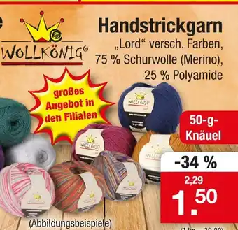 Zimmermann Wollkönig handstrickgarn 'lord' Angebot