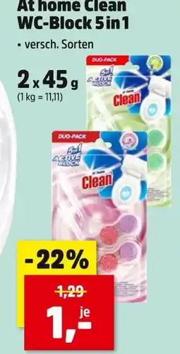 Thomas Philipps At home clean wc-block 5 in 1 Angebot