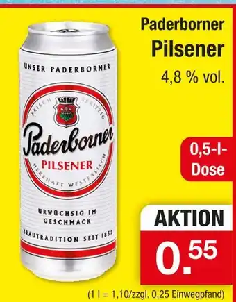 Zimmermann Paderborner pilsener Angebot