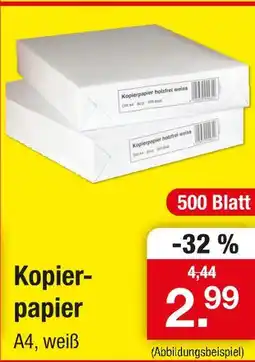 Zimmermann Kopierpapier Angebot