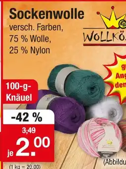 Zimmermann Wollkönig sockenwolle Angebot