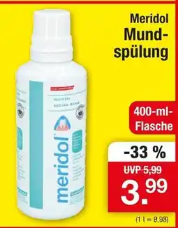 Zimmermann Meridol mundspülung Angebot