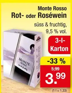 Zimmermann Monte rosso rotwein Angebot