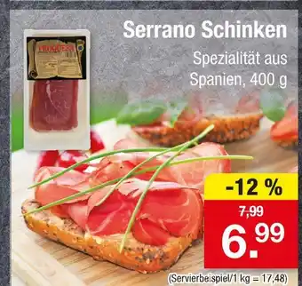 Zimmermann Proquesa serrano schinken Angebot