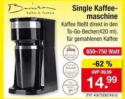 Zimmermann Barista kaffee & technik single kaffeemaschine Angebot