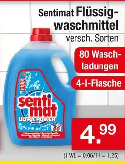Zimmermann Sentimat flüssigwaschmittel Angebot