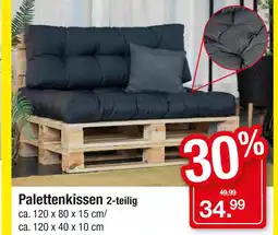 Zimmermann Palettenkissen 2-teilig Angebot