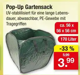 Zimmermann Pop-up gartensack Angebot
