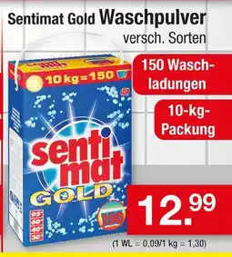 Zimmermann Sentimat gold waschpulver Angebot
