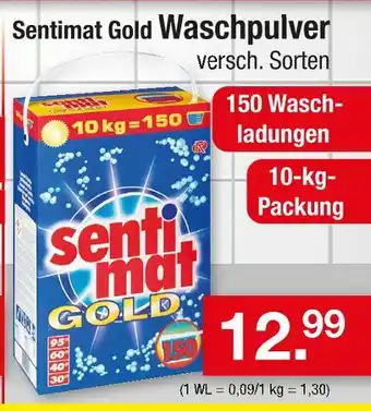 Zimmermann Sentimat gold waschpulver Angebot