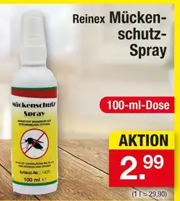 Zimmermann Reinex mückenschutz-spray Angebot