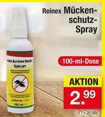 Zimmermann Reinex mückenschutz-spray Angebot