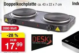 Zimmermann Deski doppelkochplatte Angebot