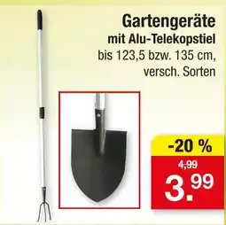 Zimmermann Gartengeräte mit alu-teleskopstiel Angebot