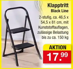 Zimmermann Klapptritt black line Angebot