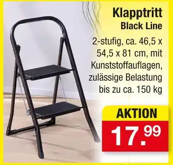 Zimmermann Klapptritt black line Angebot