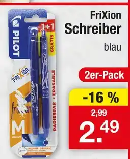 Zimmermann Pilot frixion schreiber Angebot