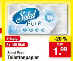 Zimmermann Soled pure toilettenpapier Angebot