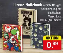 Zimmermann Lizenz-notizbuch harry potter Angebot