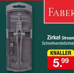 Zimmermann Faber castell zirkel stream schnellverstellzirkel Angebot