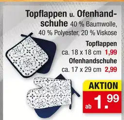 Zimmermann Topflappen Angebot