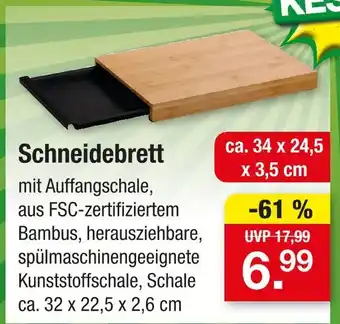 Zimmermann Schneidebrett Angebot
