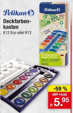 Zimmermann Pelikan deckfarbkasten k12 eco Angebot